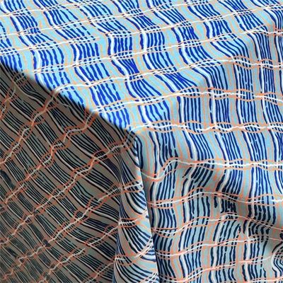 90 Polyester 10 Spandex Fabric Printed Four Sided Stretch Beach Pants Fabric