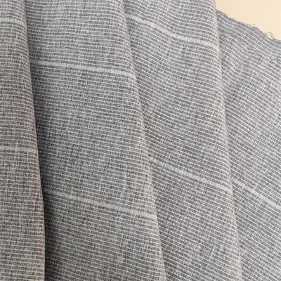 50D Polyester Pants Fabric 50D Cation 40D Spandex Cation Horizontal Stripe Four Sided Elastic